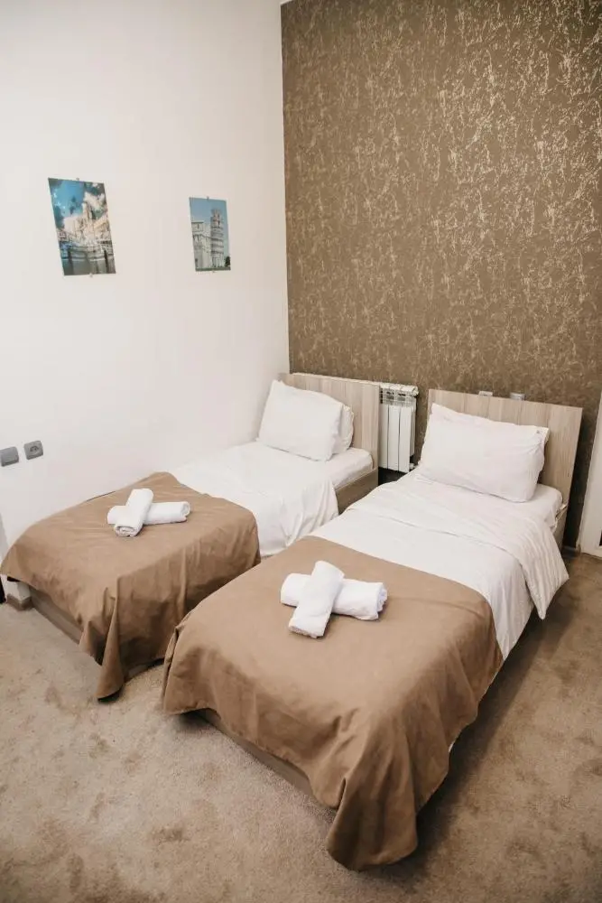 Comfort Twin Room with Kitchen and Balcony